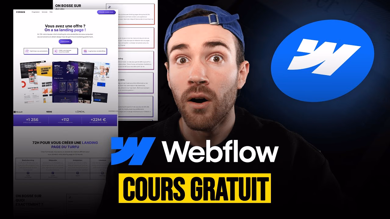 Miniature de la vidéo : Créer un site pro et animé, sans coder