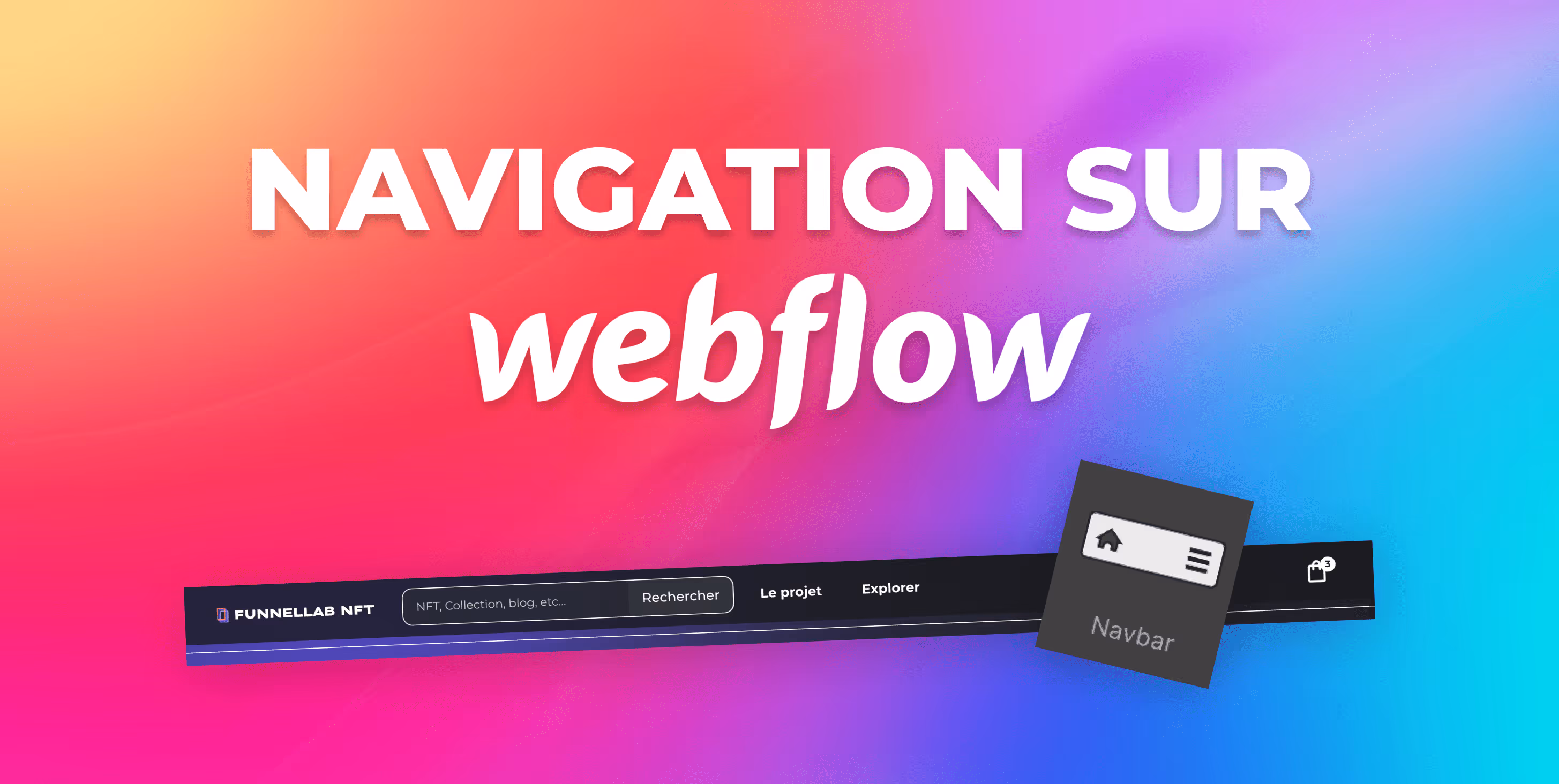 Comment créer une nav bar sur Webflow ?