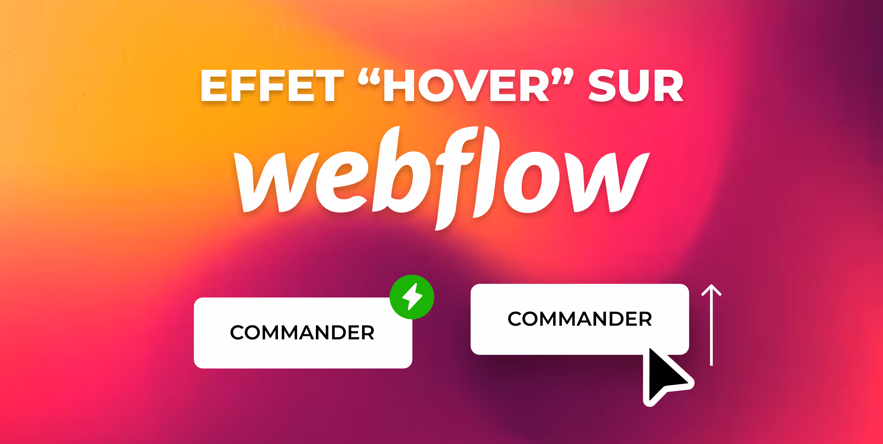 Comment ajouter des effets de survol sur les boutons dans Webflow ?