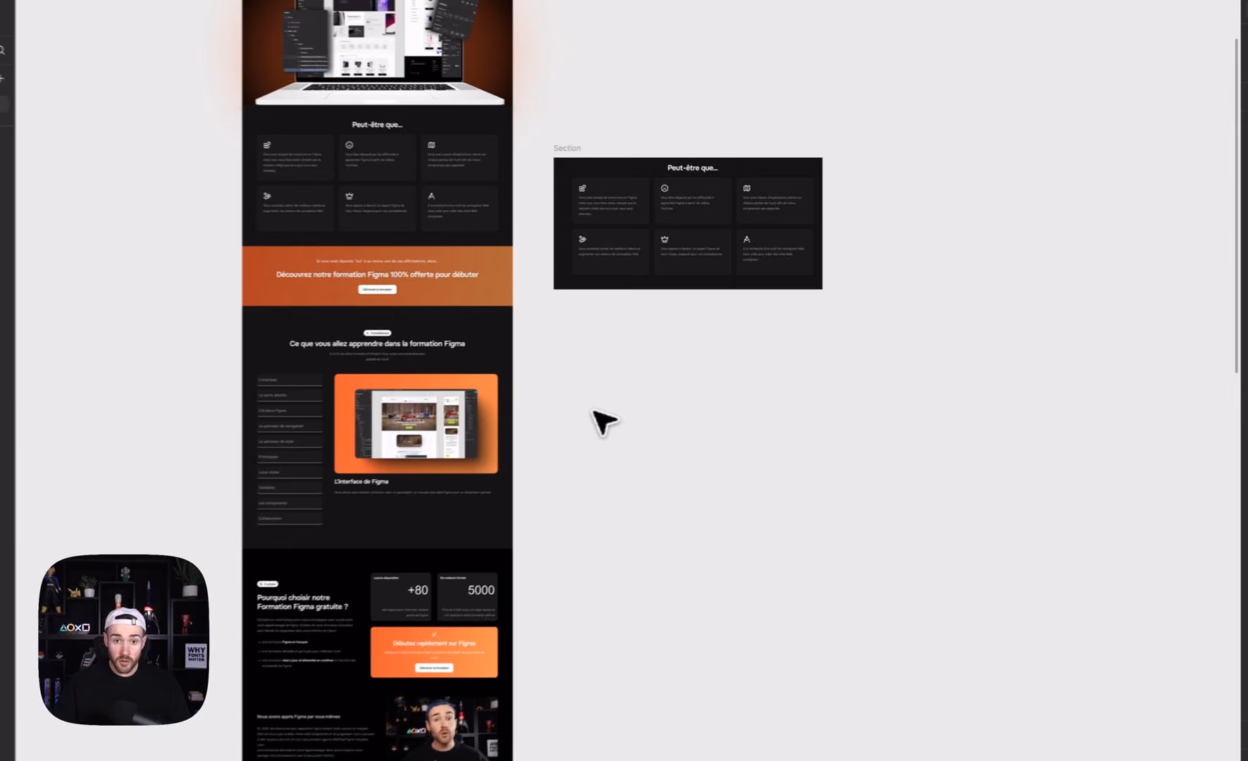 Le panneau de style dans Figma