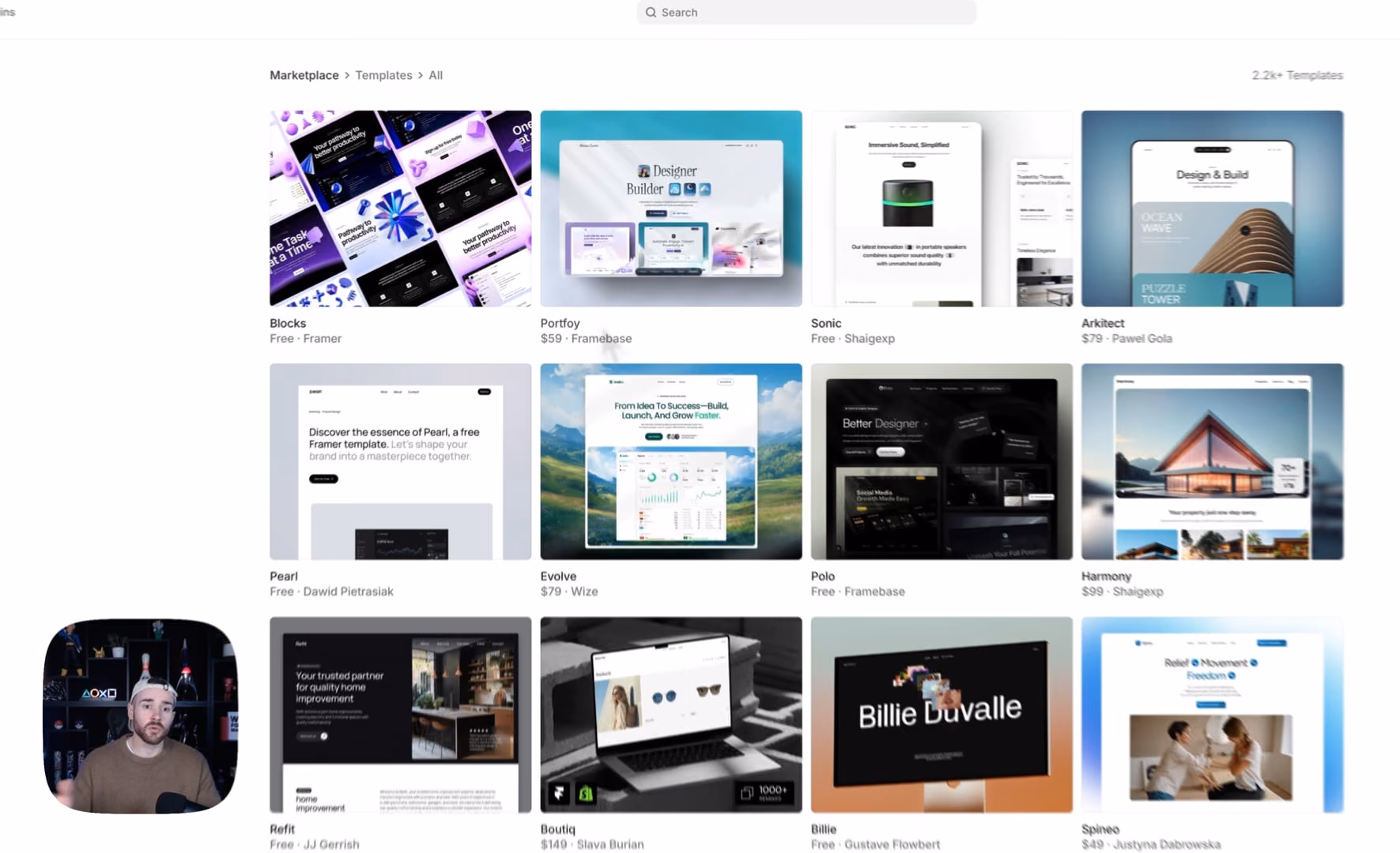 Les plugins dans Framer