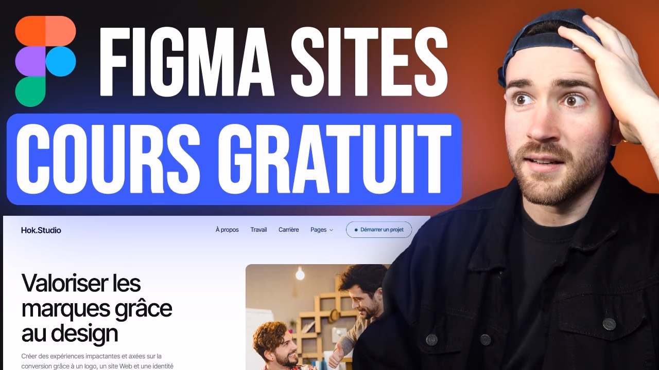 Miniature de la vidéo : Figma Sites : le guide pour faire un site web