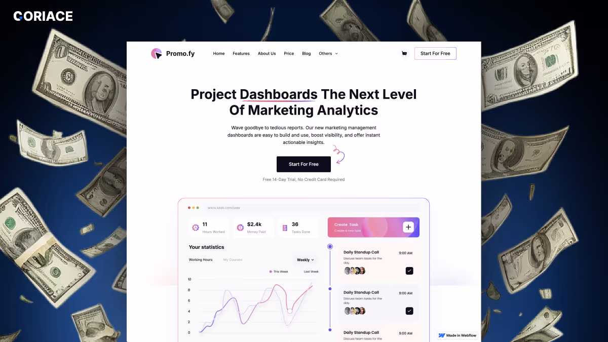 Comment réaliser une landing page qui convertit sur Webflow ?