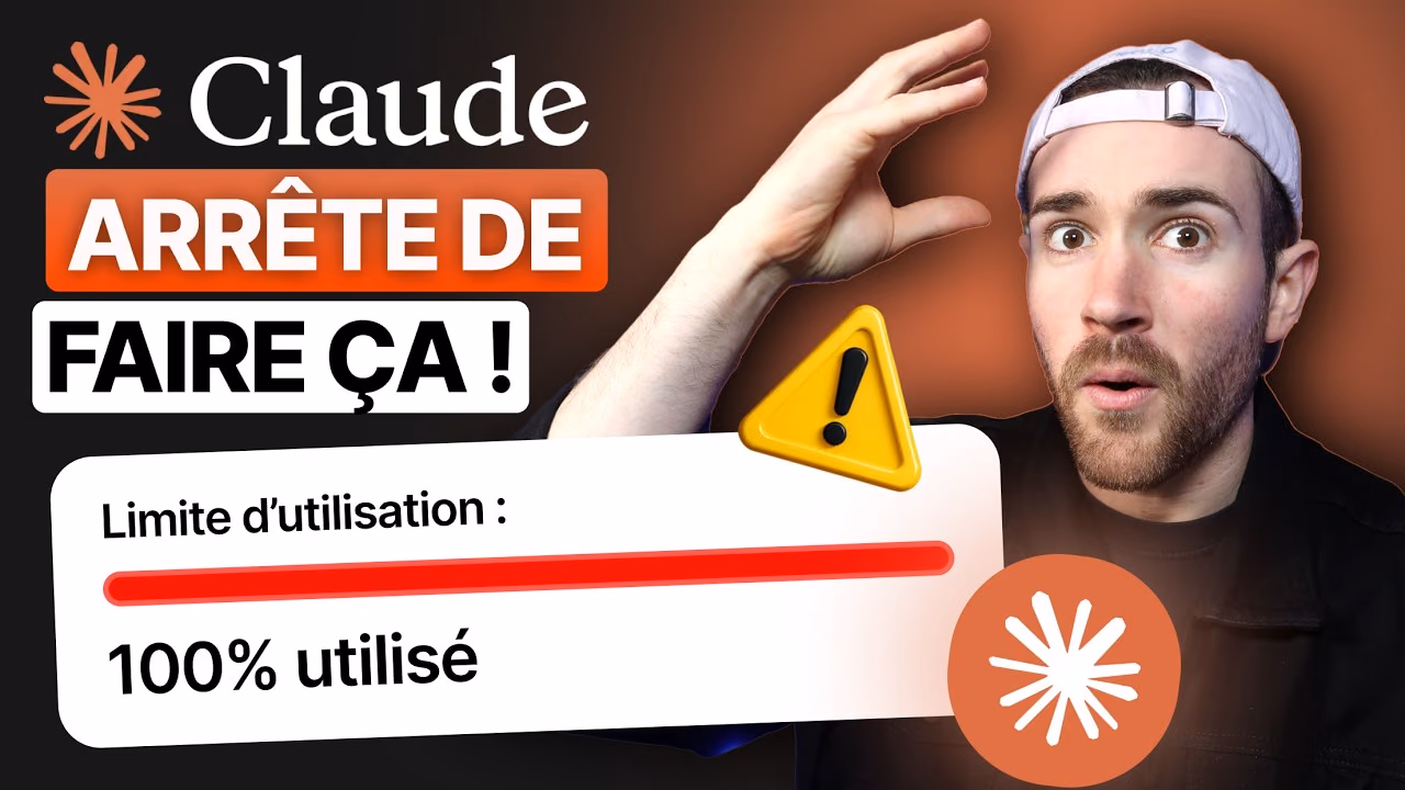 Miniature de la vidéo : Économiser sa limite d'utilisation sur Claude IA