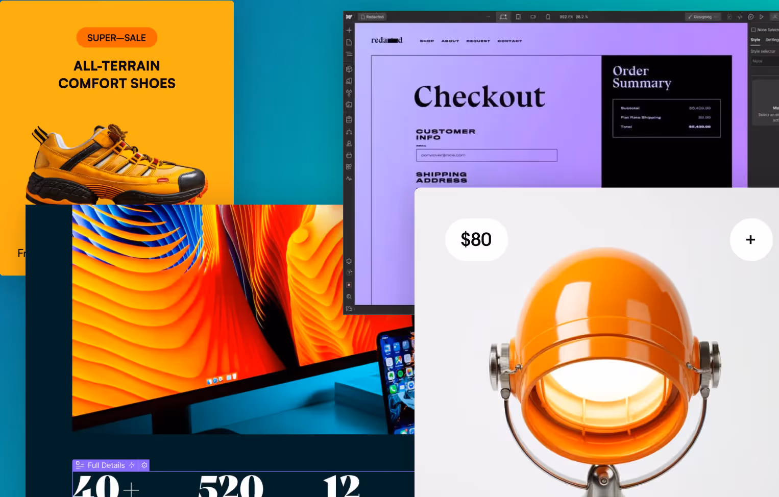Une boutique Webflow E-commerce
